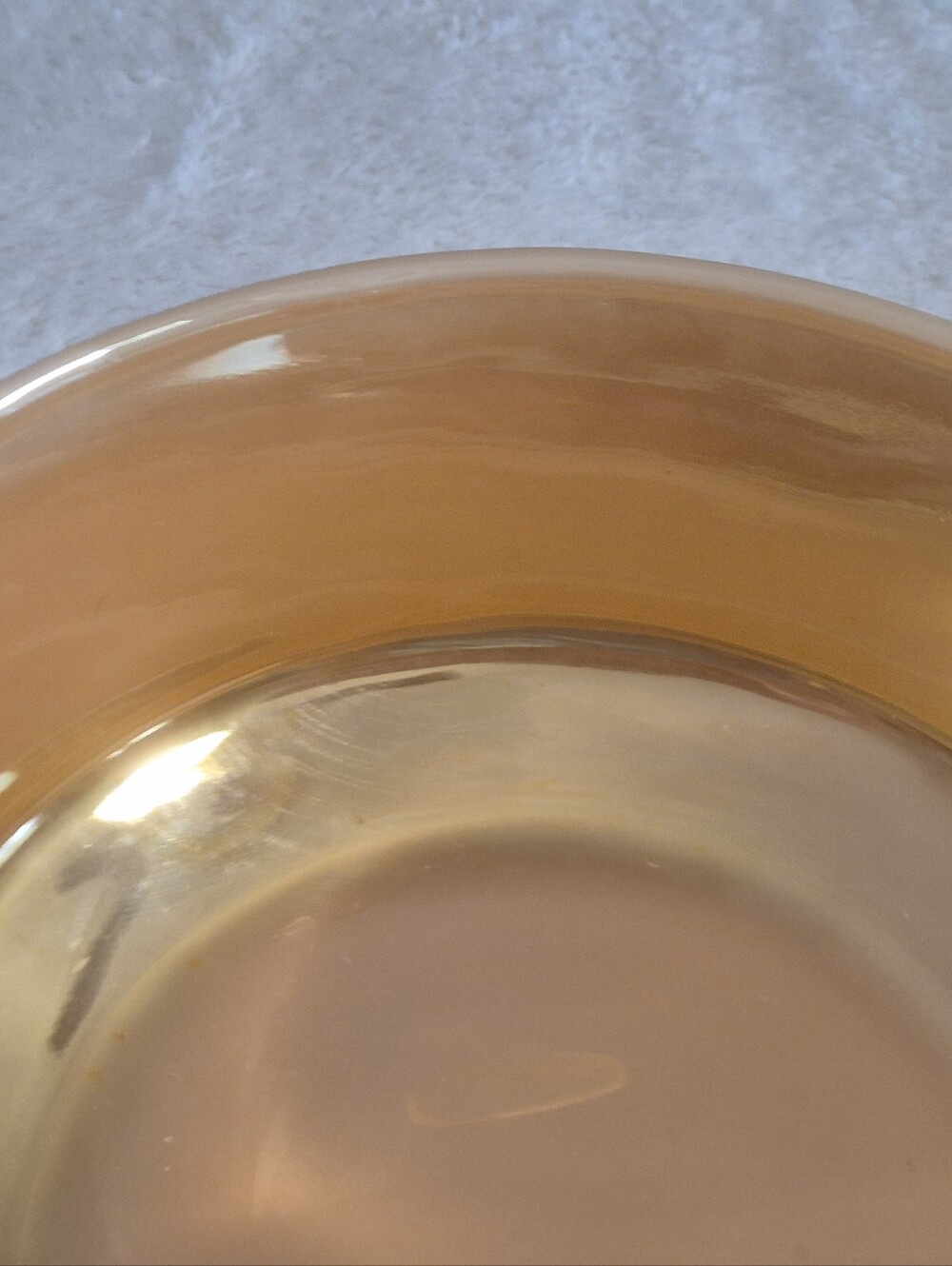Vintage Anchor Hocking Fire-King Peach Lustre Casserole Dish - Picture 5 of 9